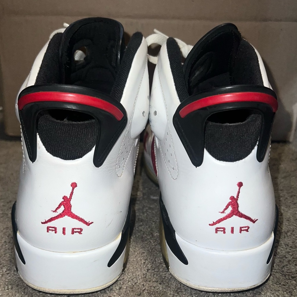 2014 Jordan 6 Carmine - Size 10.5 - Used, No Box - Picture 4 of 10